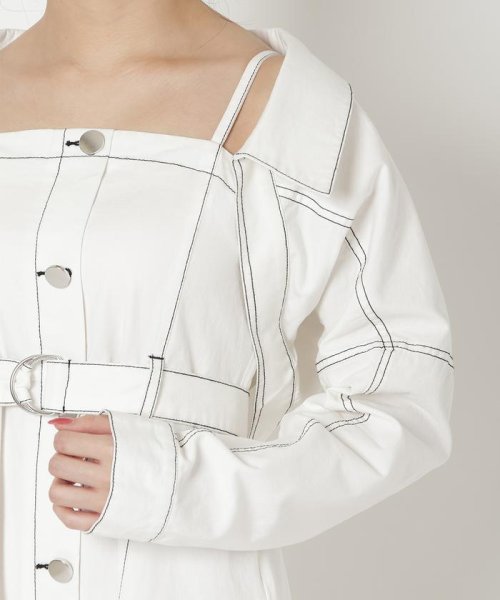 デニムボレロ×キャミワンピースセット 