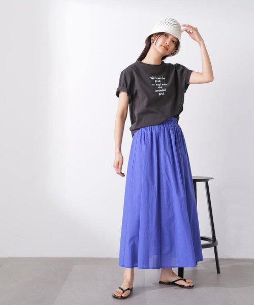 N Natural Beauty Basic(エヌナチュラルビューティベーシック)/ハンドライティングロゴTシャツ/img05