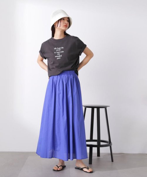 N Natural Beauty Basic(エヌナチュラルビューティベーシック)/ハンドライティングロゴTシャツ/img07