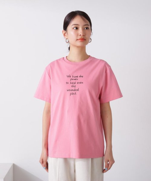 N Natural Beauty Basic(エヌナチュラルビューティベーシック)/ハンドライティングロゴTシャツ/img30
