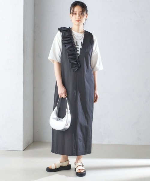 ストレッチ グログラン ジャンパー スカート ◇ 