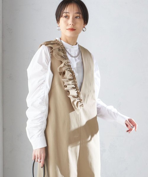 ストレッチ グログラン ジャンパー スカート ◇ 