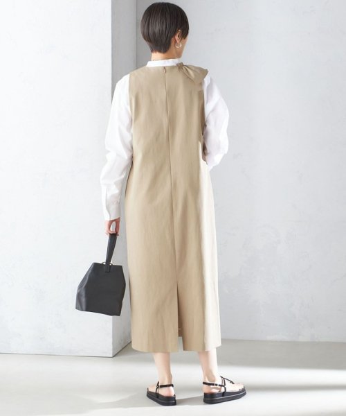 ストレッチ グログラン ジャンパー スカート ◇ 