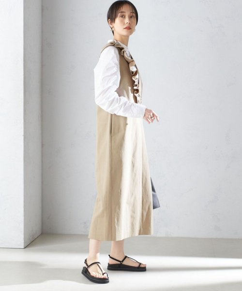 ストレッチ グログラン ジャンパー スカート ◇ 