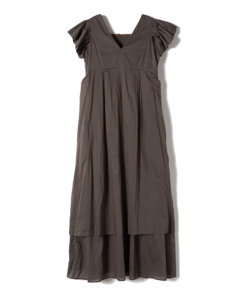 little black:〈手洗い可能〉インド 刺繍 袖 フリル デザイン ワンピース ◇ 