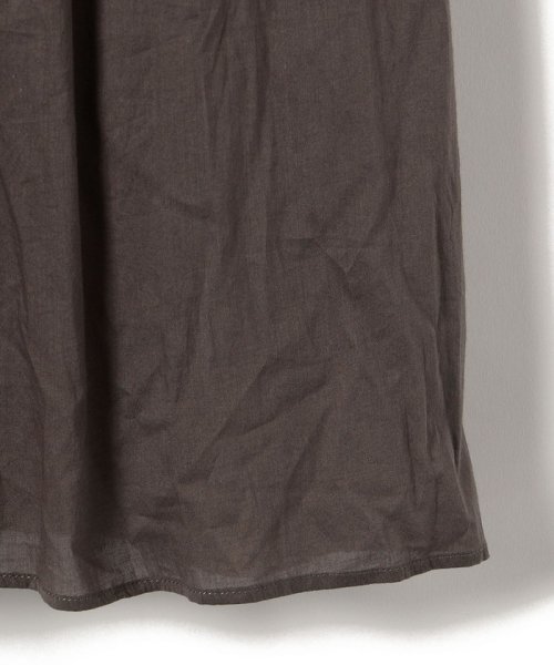 little black:〈手洗い可能〉インド 刺繍 袖 フリル デザイン ワンピース ◇ 