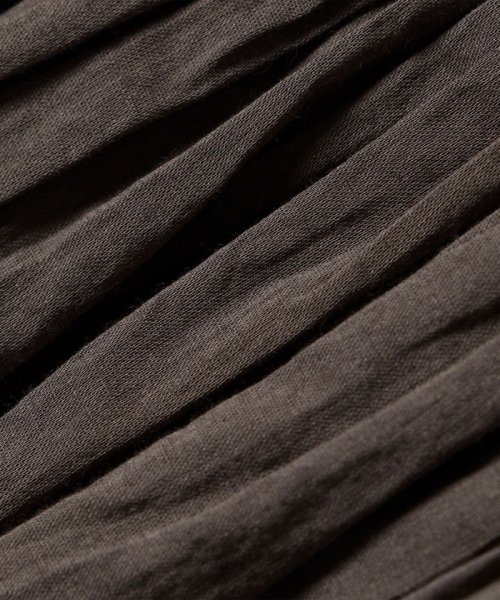 little black:〈手洗い可能〉インド 刺繍 袖 フリル デザイン ワンピース ◇ 