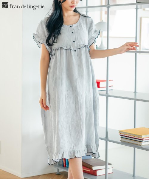 コットン100％のWガーゼ マタニティとしても使える楽ちんワンピース 「ふわリラガーゼ ワンピース」 ワンピース 人気・おすすめ｜多用途・生活用品におすすめ 口コミ人気 即納 日本国内発送・信頼対応