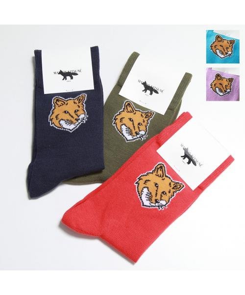 MAISON KITSUNE(メゾンキツネ)/MAISON KITSUNE ソックス FOX HEAD SOCKS フォックスヘッド/img01