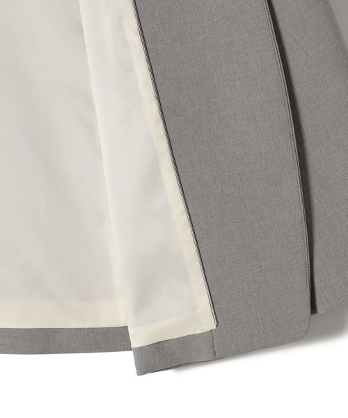 〈手洗い可能／撥水加工／接触冷感〉カラーレス ジャケット（セットアップ対応） 品番：313