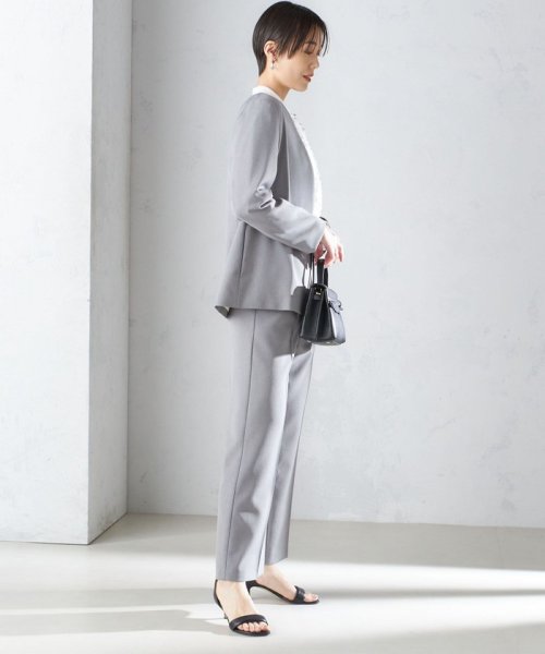 〈手洗い可能／撥水加工／接触冷感〉カラーレス ジャケット（セットアップ対応） 品番：313