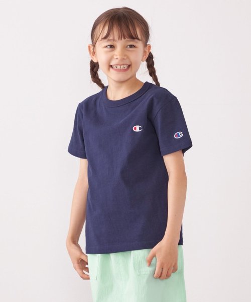 SHIPS any WOMEN(シップス　エニィ　ウィメン)/Champion: ワンポイント 半袖 Ｔシャツ<KIDS>/img08