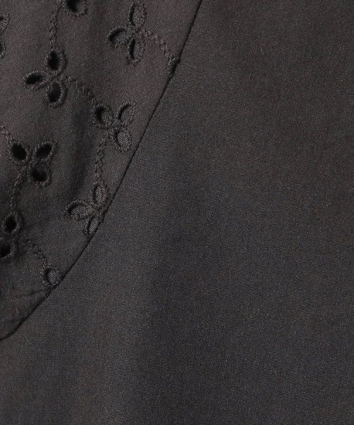 SHOO・LA・RUE(シューラルー)/【体型カバー/5分袖】刺繍レース パフ袖ブラウス/img08