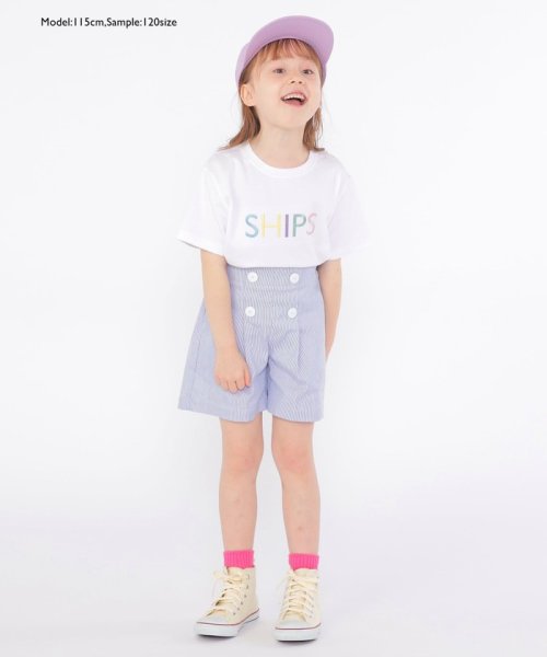 SHIPS KIDS(シップスキッズ)/SHIPS KIDS:100～130cm / マリン ピケ キュロット/img12