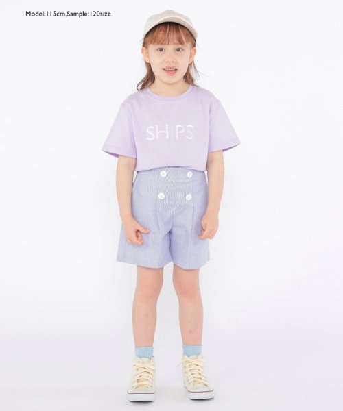 SHIPS KIDS(シップスキッズ)/SHIPS KIDS:100～130cm / マリン ピケ キュロット/img16