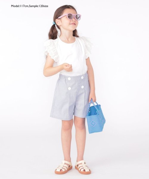 SHIPS KIDS(シップスキッズ)/SHIPS KIDS:100～130cm / マリン ピケ キュロット/img22