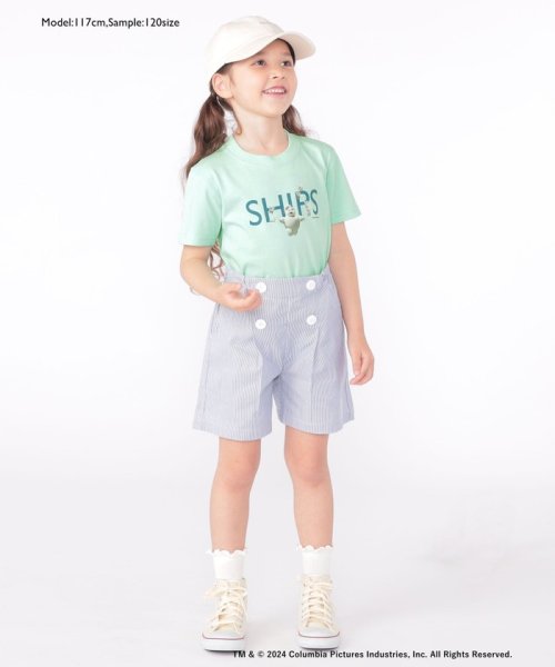 SHIPS KIDS(シップスキッズ)/SHIPS KIDS:100～130cm / マリン ピケ キュロット/img25