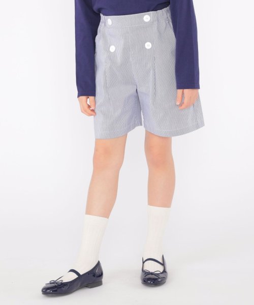 SHIPS KIDS(シップスキッズ)/SHIPS KIDS:140～150cm / マリン ピケ キュロット/img01