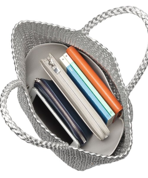 【ブレッツァナイロン】メッシュトートバッグ M メタリックカラー ブレッツァナイロン