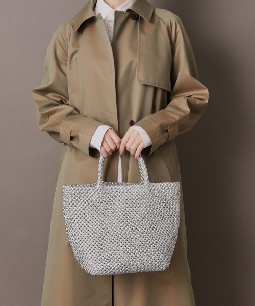 【ブレッツァナイロン】メッシュトートバッグ M メタリックカラー ブレッツァナイロン