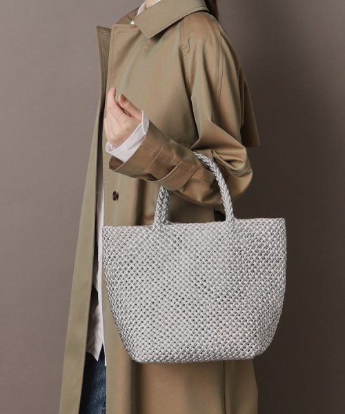 【ブレッツァナイロン】メッシュトートバッグ M メタリックカラー ブレッツァナイロン