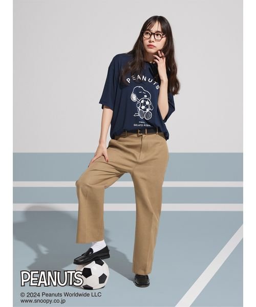 GELATO PIQUE HOMME(GELATO PIQUE HOMME)/【PEANUTS】【HOMME】ワンポイントTシャツ/img01