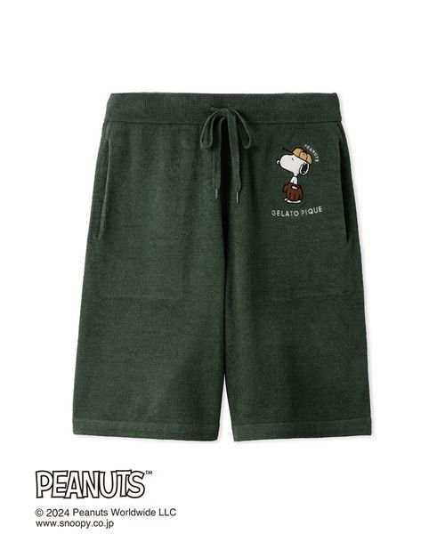 GELATO PIQUE HOMME(GELATO PIQUE HOMME)/【PEANUTS】【HOMME】BASEBALL ジャガードハーフパンツ/img01