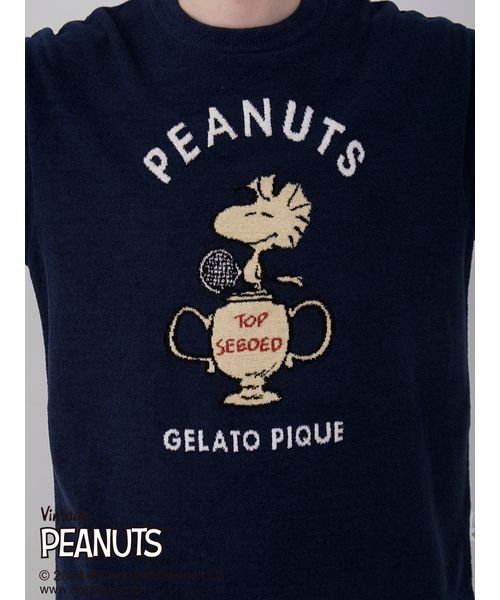 GELATO PIQUE HOMME(GELATO PIQUE HOMME)/【PEANUTS】【HOMME】TENNIS ジャガードプルオーバー/img14