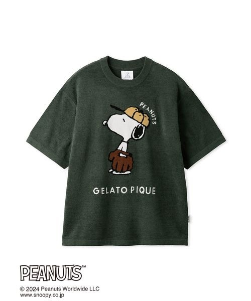 GELATO PIQUE HOMME(GELATO PIQUE HOMME)/【PEANUTS】【HOMME】BASEBALL ジャガードプルオーバー/img01