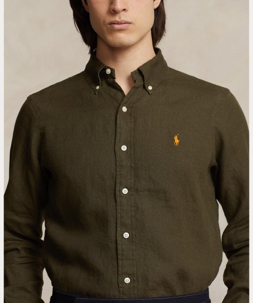 POLO RALPH LAUREN(POLO RALPH LAUREN)/クラシック フィット リネン シャツ/img04