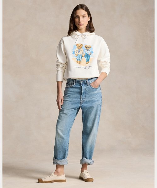 Ralph & Ricky ベア フリース フーディ Ralph Cotton TM 87％ ポリエステル 13％