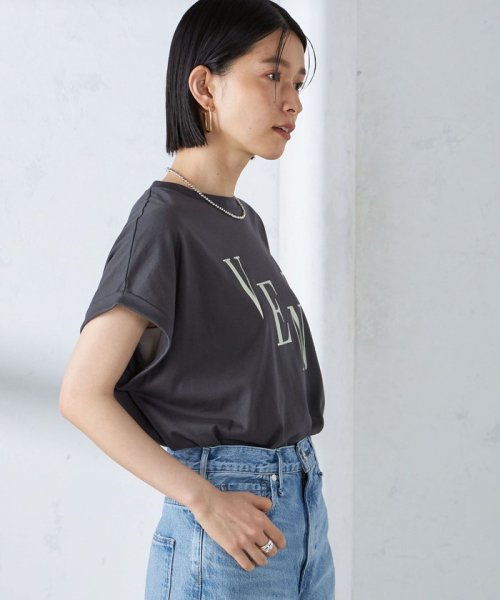 SHIPS WOMEN(シップス　ウィメン)/《一部予約》ローズペトール 半袖 プリント TEE/img52