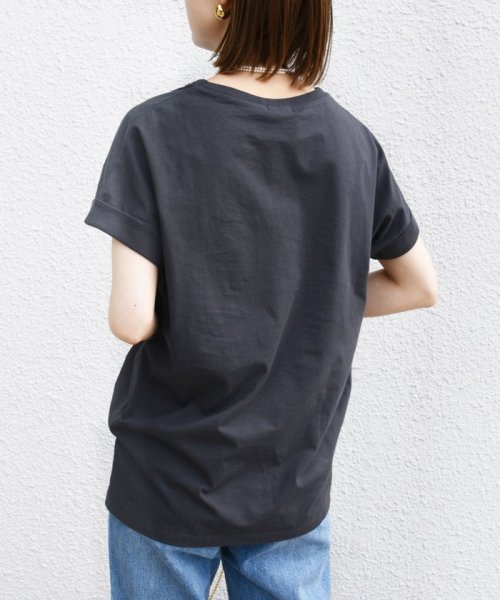 SHIPS WOMEN(シップス　ウィメン)/*〈手洗い可能〉フラワー プリント ロゴ TEE ◇/img29