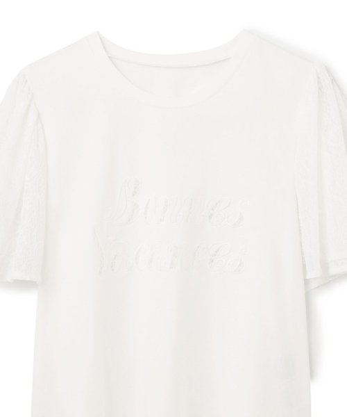 GRACE CONTINENTAL(グレースコンチネンタル)/レースロゴTシャツ/img07