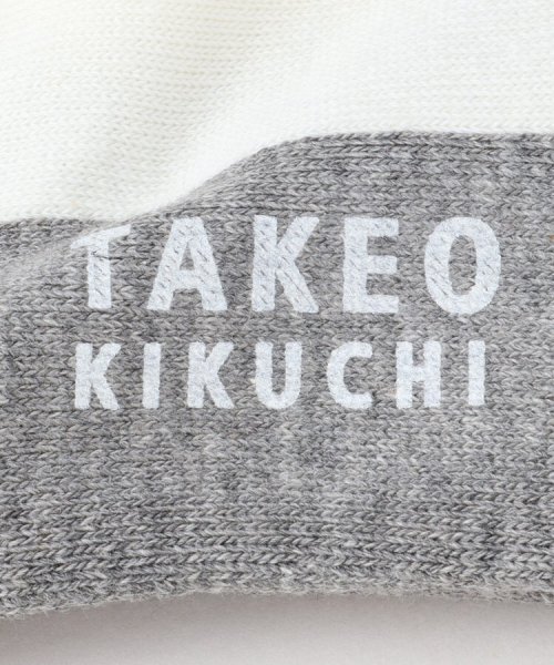 TAKEO KIKUCHI(タケオキクチ)/【日本製】カラーブロック ショートソックス/img05