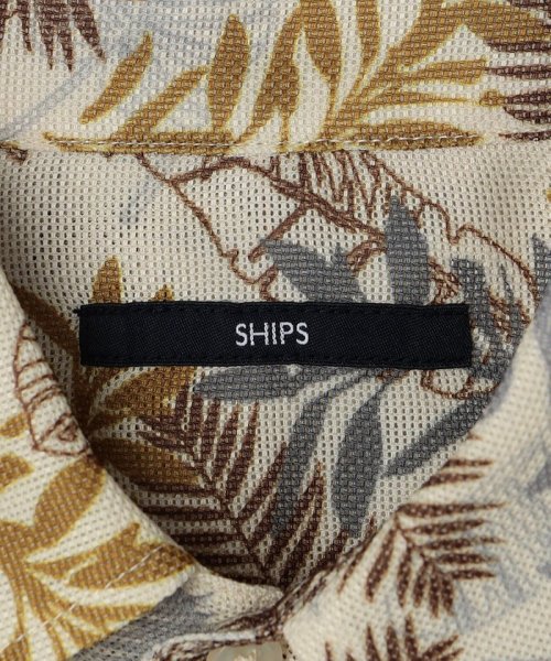 SHIPS MEN(シップス　メン)/SHIPS: メッシュ プリント レギュラーカラー ショートスリーブ シャツ/img20