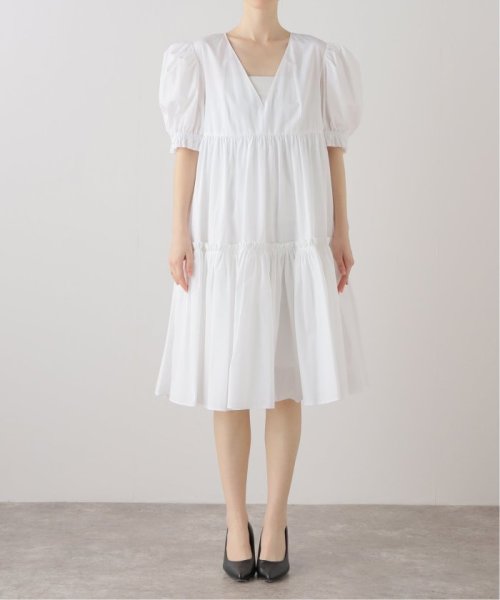 IENA(イエナ)/【NINA RICCI/ニナ リッチ】S/S BABYDOLL POPLON DRESS シャツワンピース/img01