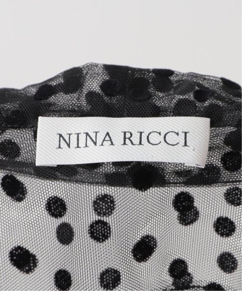 IENA(イエナ)/【NINA RICCI/ニナ リッチ】S/L POLKA－DOT TULLE SH チュールシャツ/img12