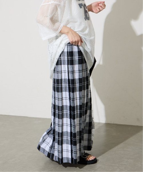 【ONEIL OF DUBLIN/オニール・オブ・ダブリン】リネンマキシスカート ONEIL OF DUBLIN/オニール オブ ダブリン