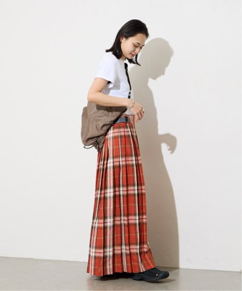 【ONEIL OF DUBLIN/オニール・オブ・ダブリン】リネンマキシスカート ONEIL OF DUBLIN/オニール オブ ダブリン