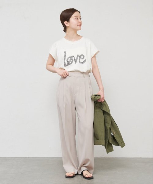 IENA(イエナ)/【Rabens Saloner/ラーベンスサロナー】love TEE Tシャツ/img02
