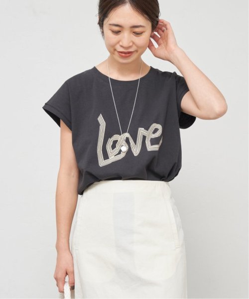 IENA(イエナ)/【Rabens Saloner/ラーベンスサロナー】love TEE Tシャツ/img03