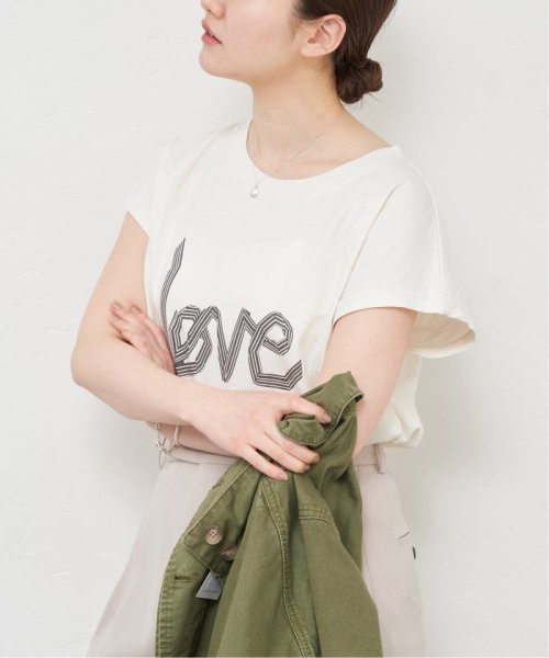 IENA(イエナ)/【Rabens Saloner/ラーベンスサロナー】love TEE Tシャツ/img11