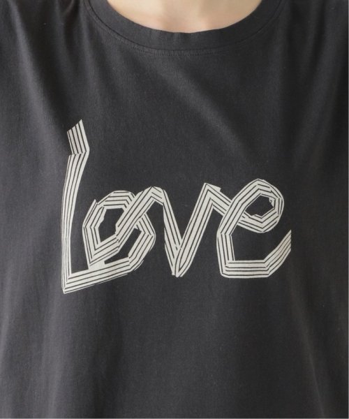 IENA(イエナ)/【Rabens Saloner/ラーベンスサロナー】love TEE Tシャツ/img25