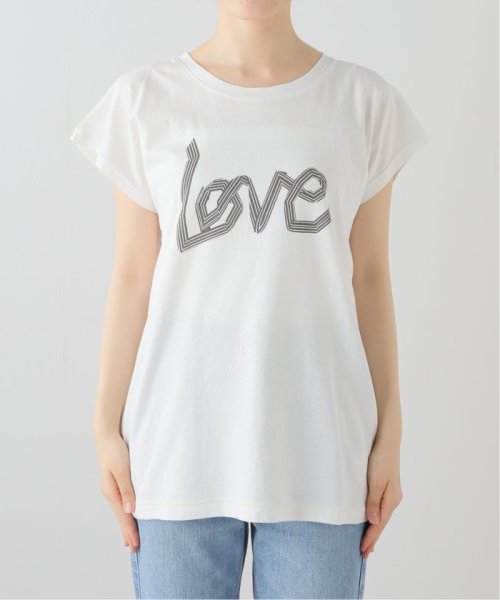 IENA(イエナ)/【Rabens Saloner/ラーベンスサロナー】love TEE Tシャツ/img30