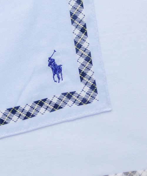 POLO RALPH LAUREN(POLO RALPH LAUREN)/(ボーイズ 2才～4才)プラッドトリム コットン ハンカチーフ/img01