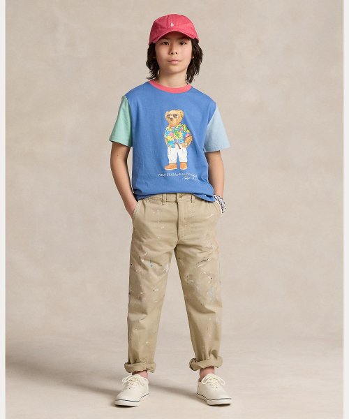 POLO RALPH LAUREN(POLO RALPH LAUREN)/(ボーイズ 8才～20才)Polo ベア カラーブロック コットン Tシャツ/img03