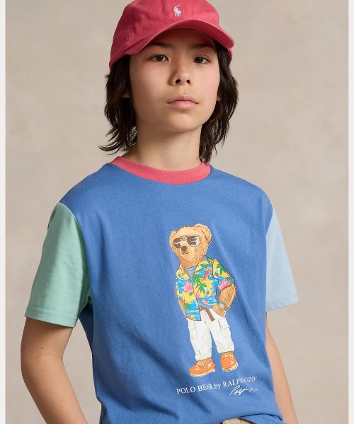 POLO RALPH LAUREN(POLO RALPH LAUREN)/(ボーイズ 8才～20才)Polo ベア カラーブロック コットン Tシャツ/img04