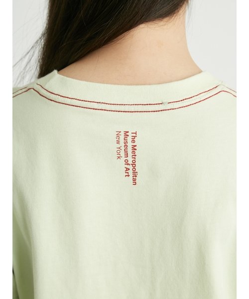 LILY BROWN(リリー ブラウン)/【The Metropolitan Museum of Art】バイカラーアートプリントTシャツ/img10