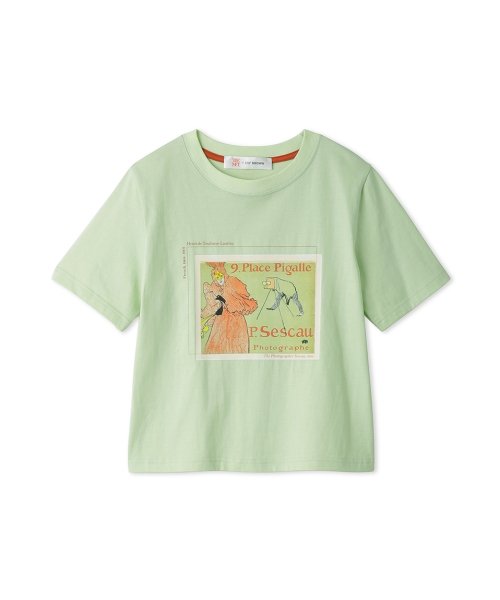 LILY BROWN(リリー ブラウン)/【The Metropolitan Museum of Art】バイカラーアートプリントTシャツ/img19